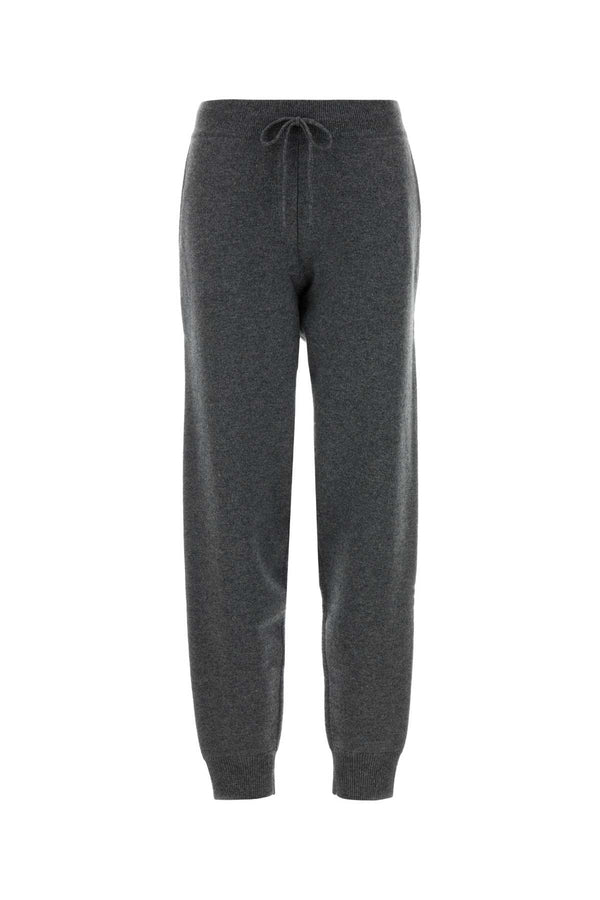 Loulou De Saison Tracksuit Exterior: 100% Cashmere joggers in gray