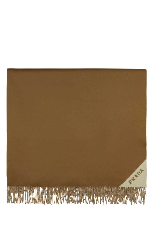 Prada 100% Cashmere shawl in beige
