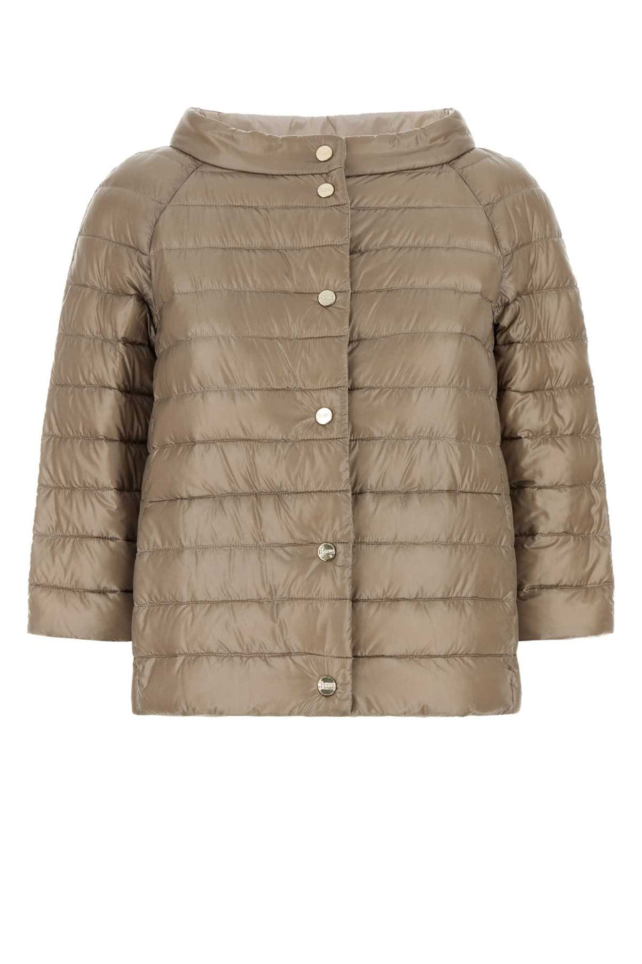 Herno Reversibile Exterior: 100% Nylon down jacket in beige