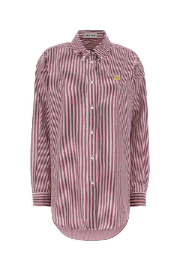 Miu Miu 100% Cotton shirt in red