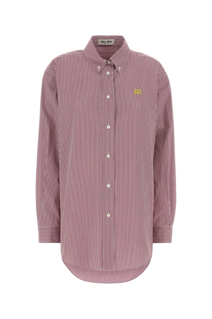 Miu Miu 100% Cotton shirt in red