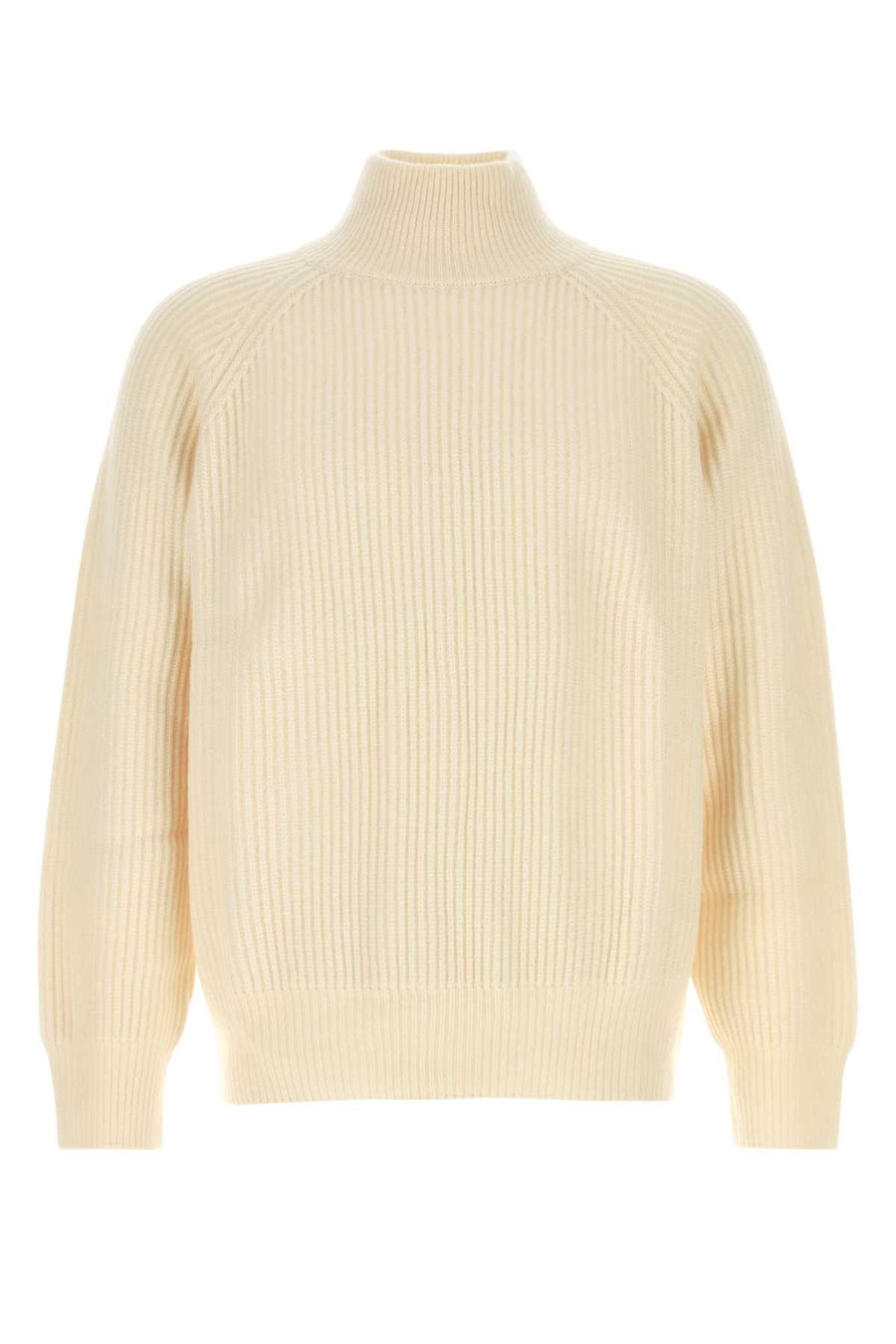 Le Kasha 100% Organic cashmere sweater in white