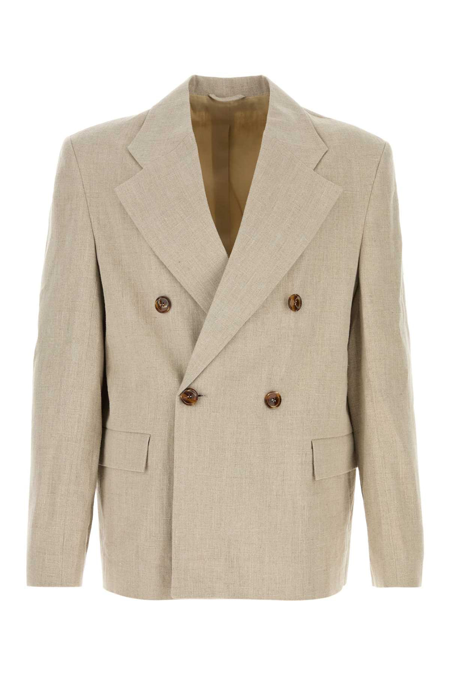 Sefr Blazer Exterior: 100% Linen blazer in beige