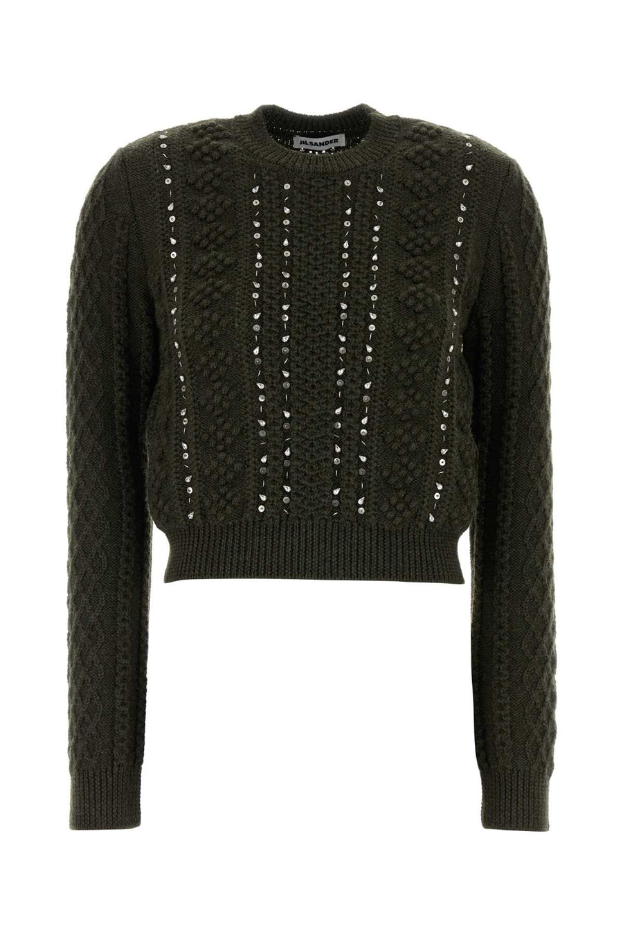 Jil Sander 100% Mixed fibres sweater in gray