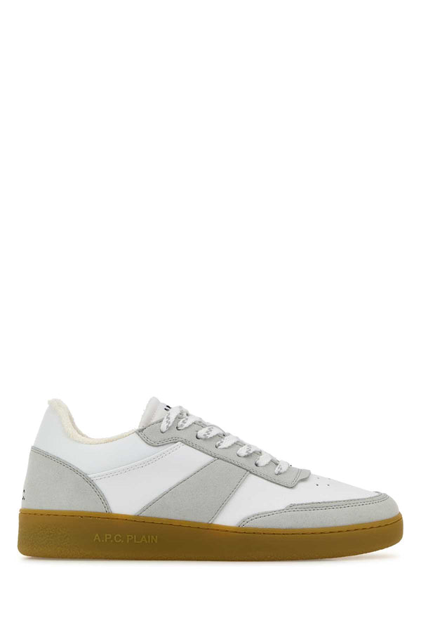 A.P.C. Exterior: 100% Fabric sneaker in white