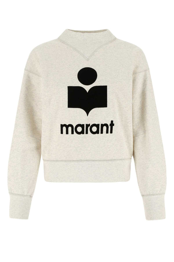 Isabel Marant Etoile 88% Cotton sweatshirt in beige