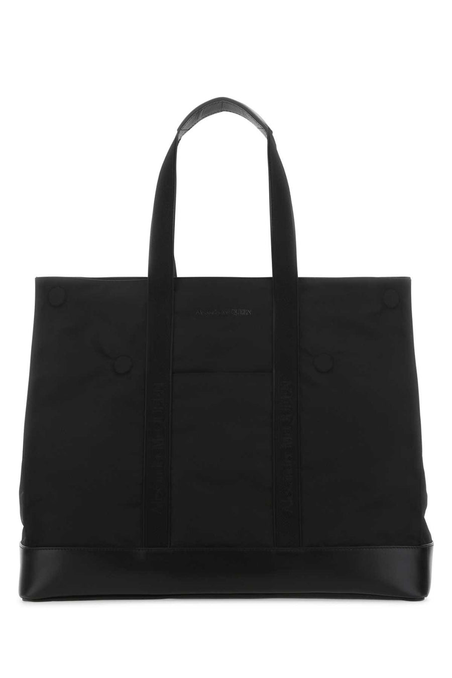 Alexander McQueen Exterior: 100% Fabric tote bag in black