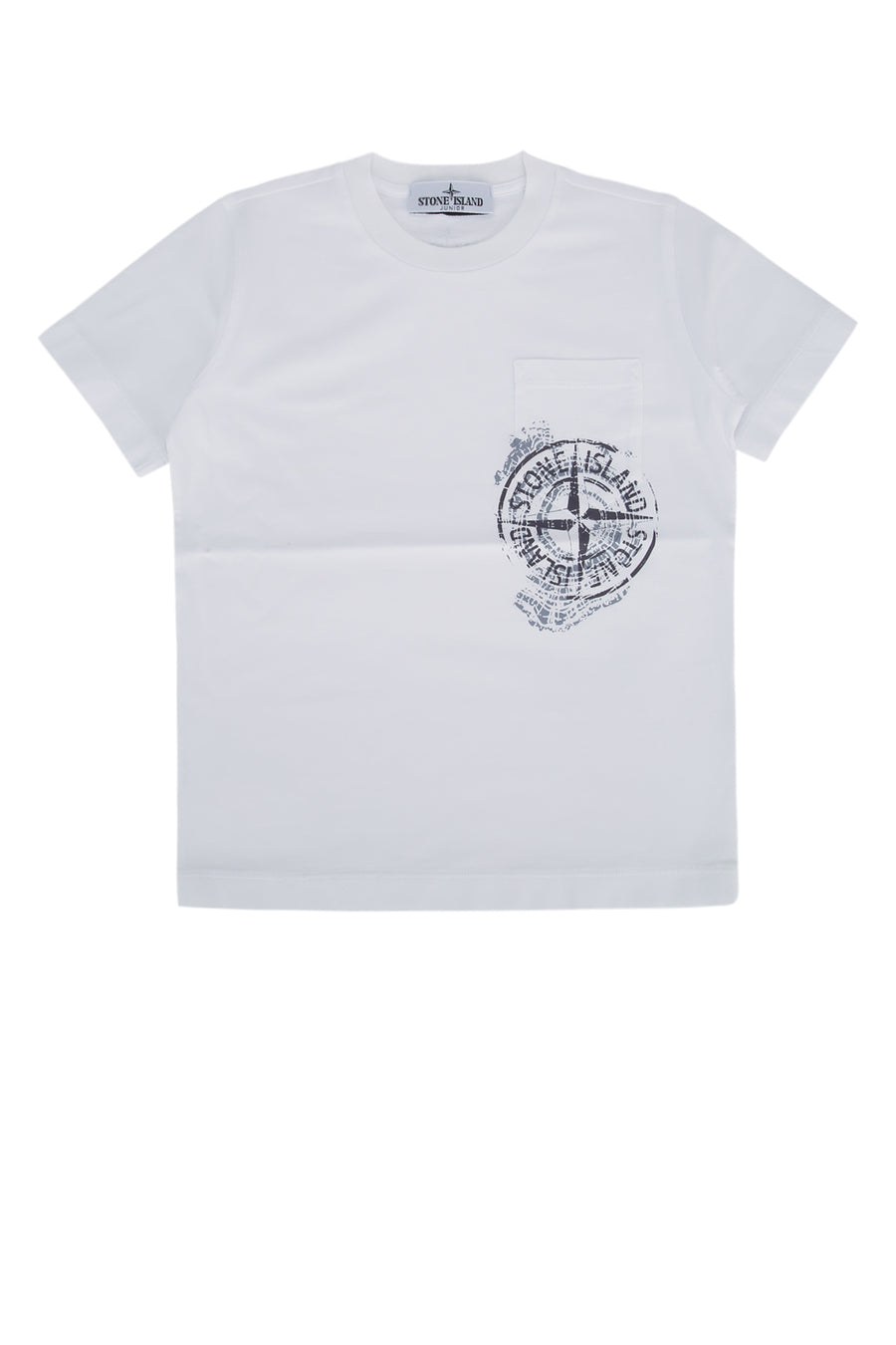 Stone Island Kids Cotton t-shirt in white