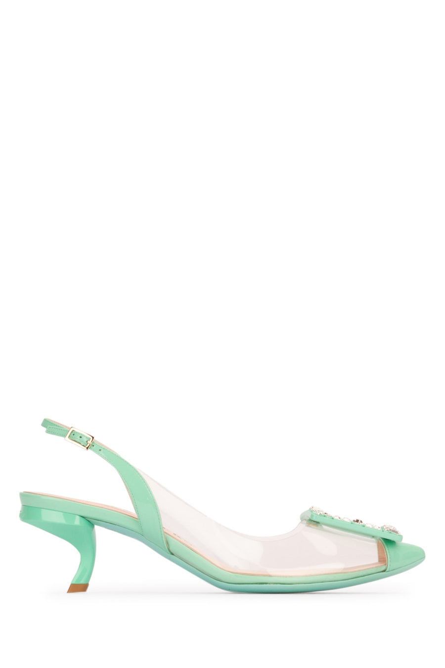 Roger Vivier 100% Leather / Calf sole sandal in green