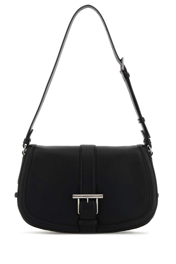 Alexander McQueen Satchel Leather shoulder bag in black