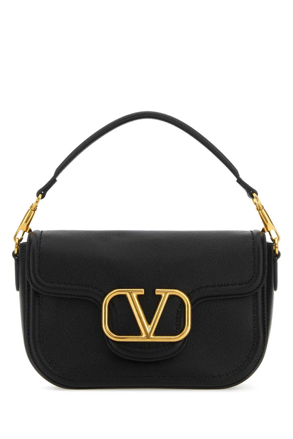 Valentino Garavani Valentino Calf leather (Bos Taurus) shoulder bag in black