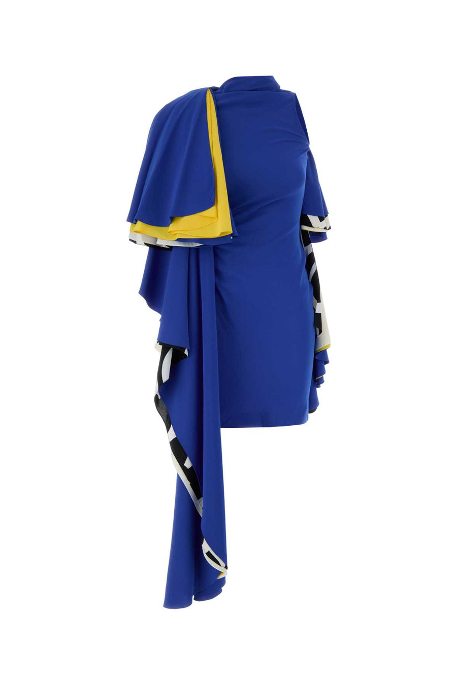 Loewe 94% Viscose dress in blue