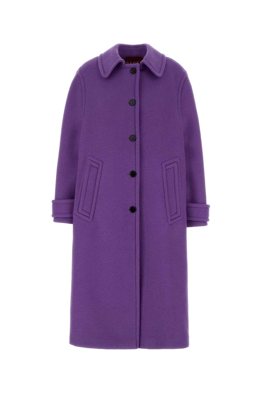 Gucci 60% Wool coat in purple