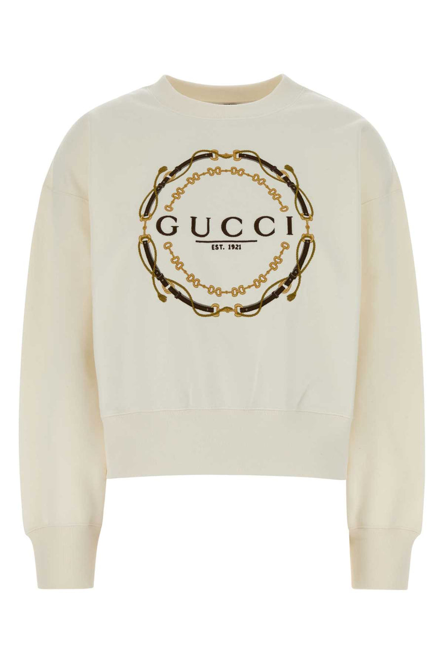 Gucci 100% Cotton sweatshirt in beige