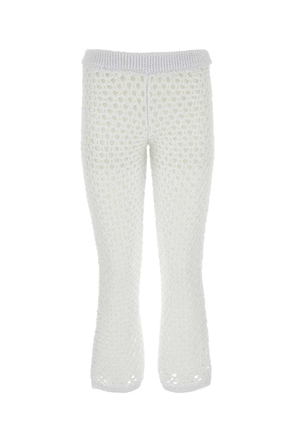 Valentino Garavani Maglia Exterior: 73% Polyester leggings in white