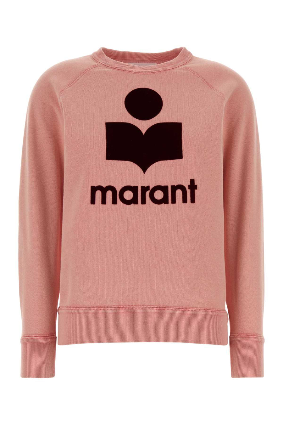 Isabel Marant Etoile 88% cotton sweatshirt in pink