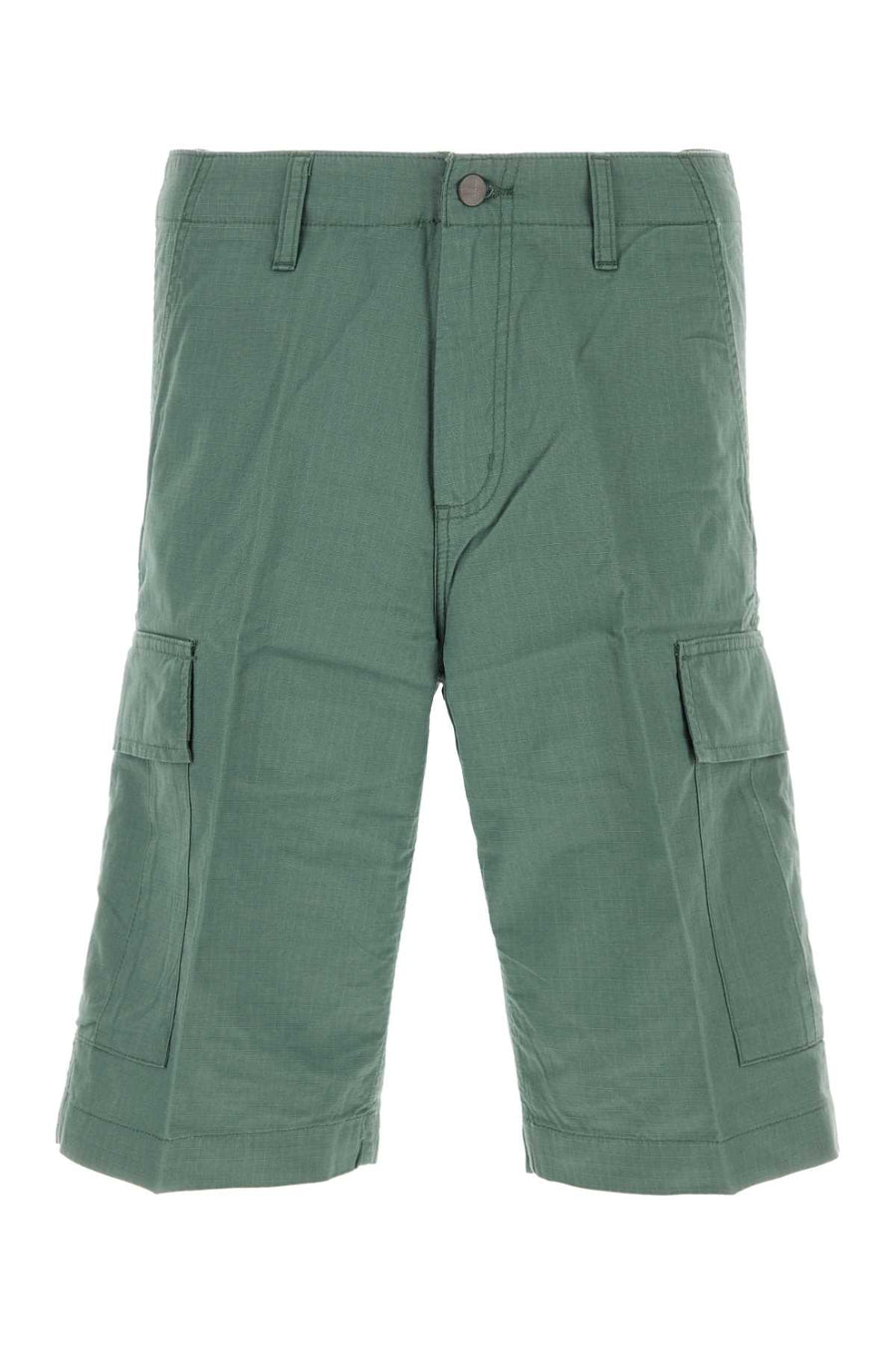 Carhartt Wip Cargo 100% Cotton cargo shorts in green