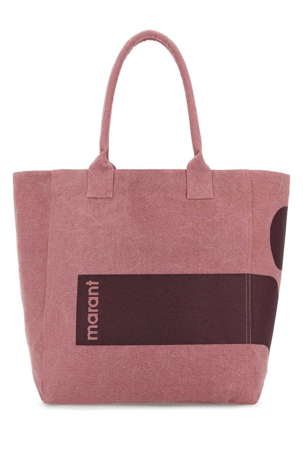 Isabel Marant 100% cotton tote bag in pink