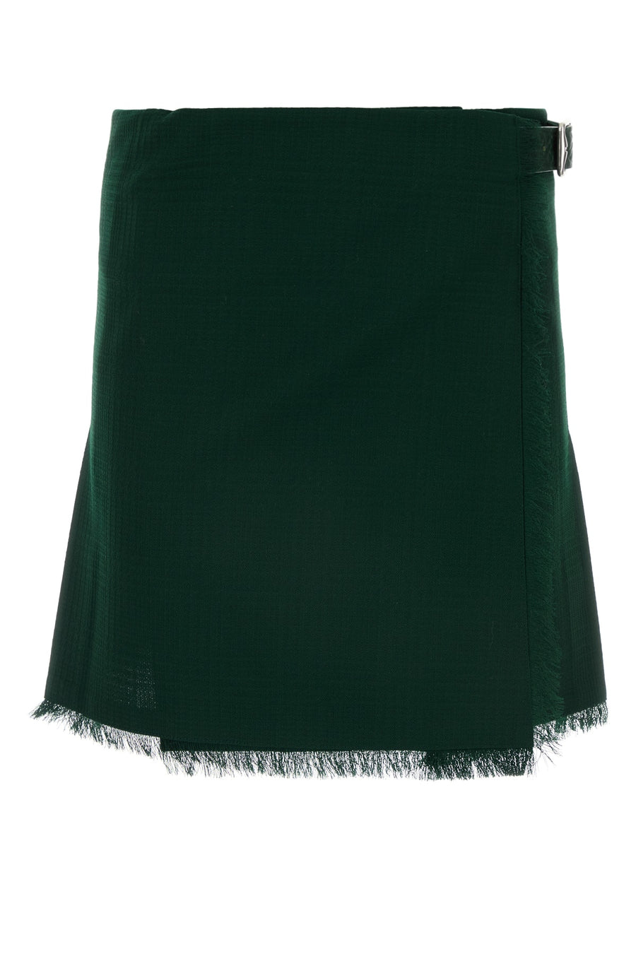 Burberry 100% Virgin Wool skirt in green
