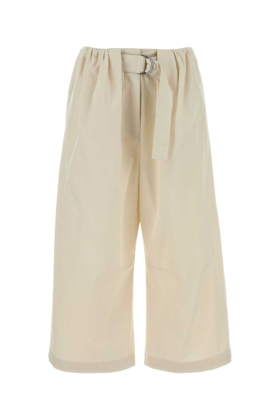 Loewe Belted 90% Cotton trouser in beige