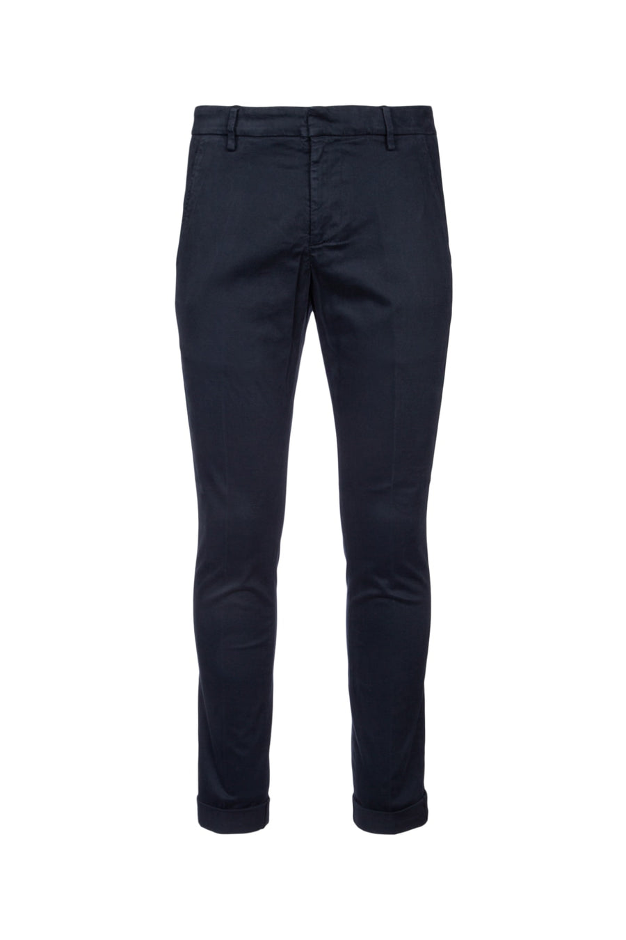 Dondup Gaubert 98% Cotton trousers in navy