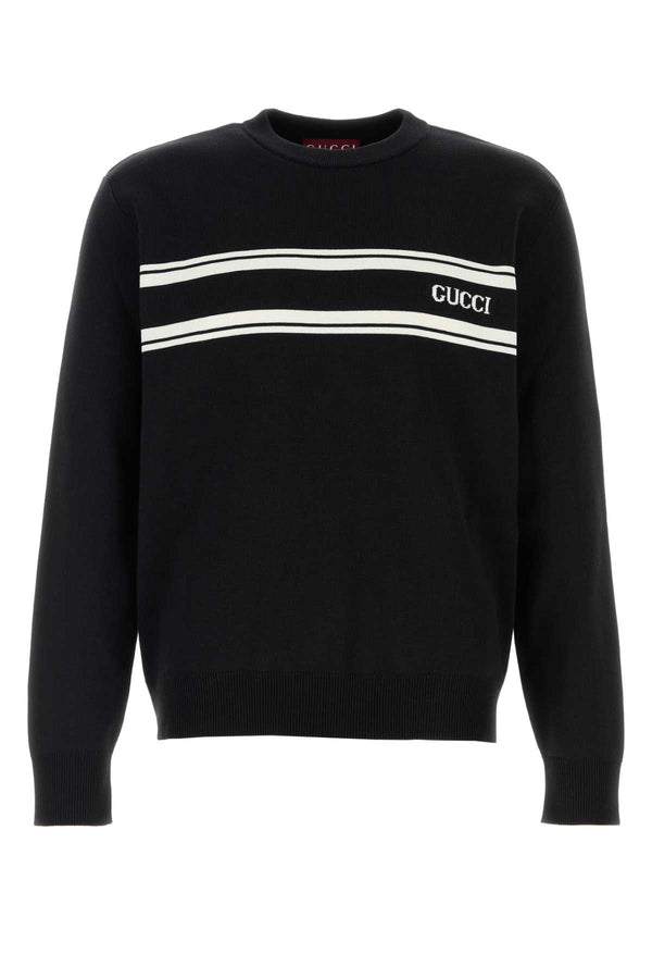 Gucci Wool mix sweater in black