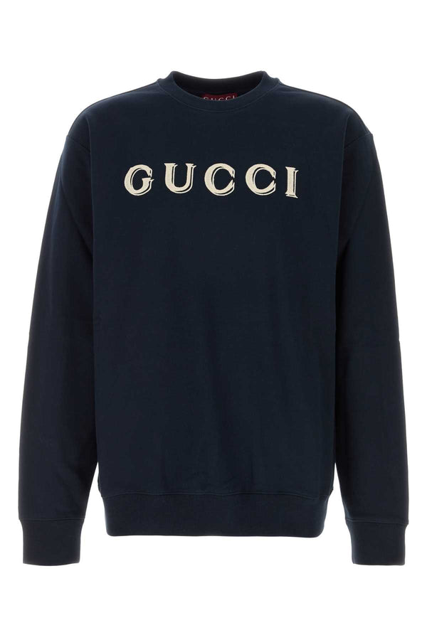 Gucci 100% Cotton sweatshirt in navy