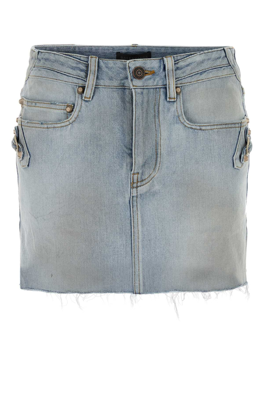 Balenciaga Skirt Denim mini skirt in blue