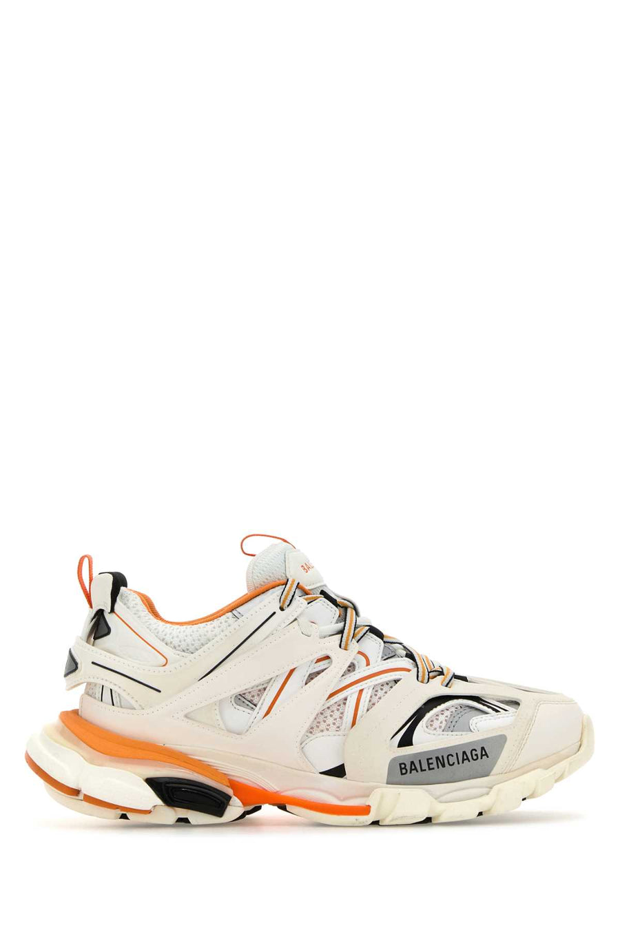 Balenciaga Exterior: 47% Polyester 40% Polyurethane 13% Nylon; Interior: 100% Fabric; Sole: Rubber sneaker in white