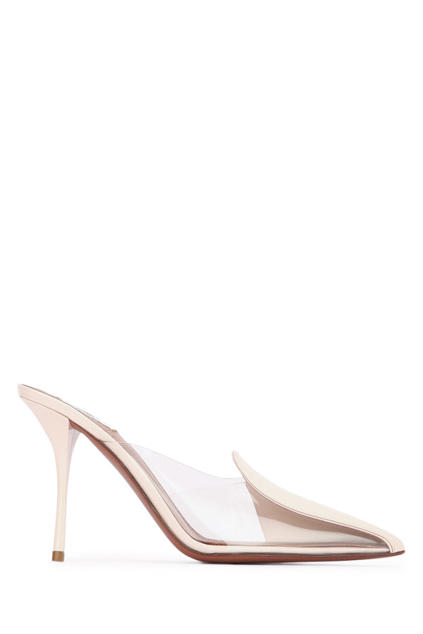 Mules 90 Rosedragee Leather / Sole: Calf Scarpe Con Tacco