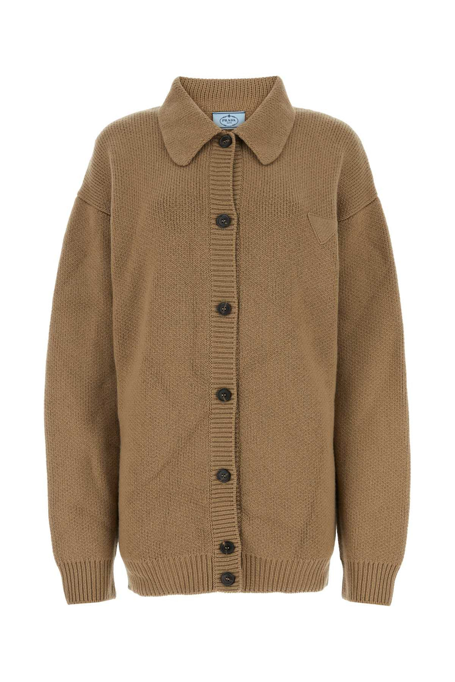 Prada 100% Cashmere cardigan in beige