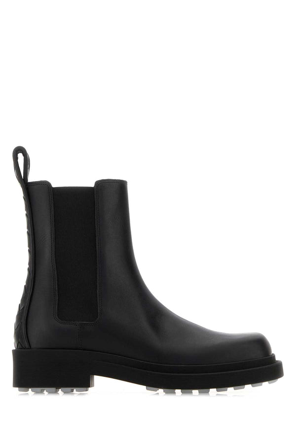 Bottega Veneta Exterior: 100% Calf boot in black