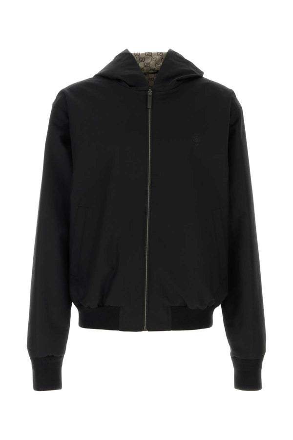 Spw Blouson Black Cotton Camicie
