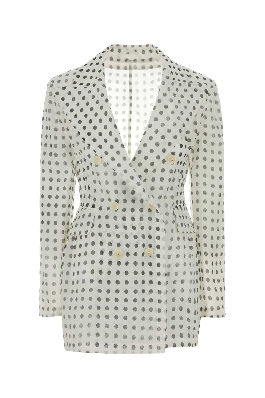 Ermanno Scervino 100% Silk blazer in beige