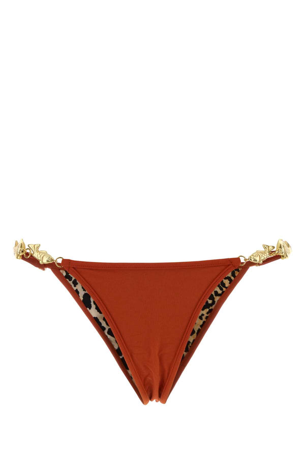 Reina Olga Exterior: 78% Nylon 22% Elastane; Lining: 78% Nylon 22% Elastane bikini bottom in red