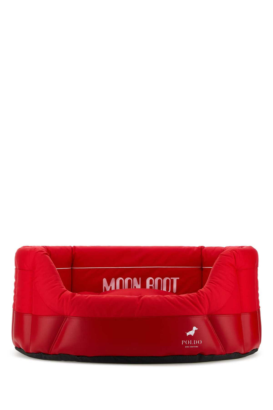 Red Fabric Poldo Dog Couture X Moonboot Doghouse Exterior: Extra-accessori