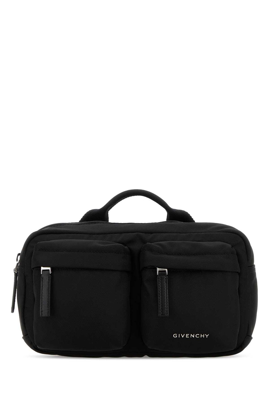 Givenchy Bumbag Exterior: 100% Nylon belt bag in black
