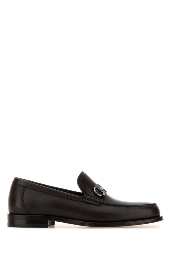 Ferragamo Tmoro Exterior: 100% Calf loafer in black