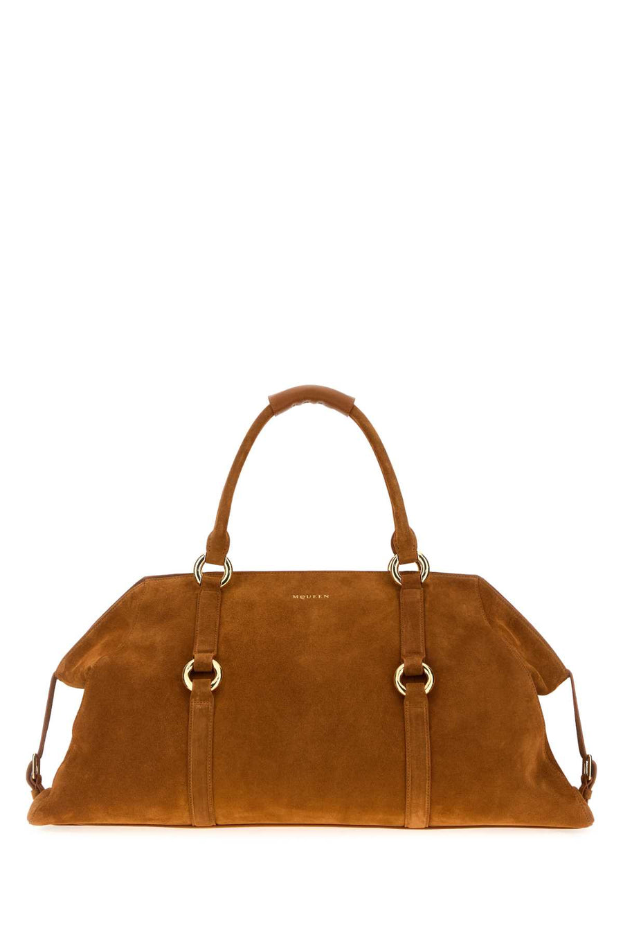 Alexander McQueen Maxi Calf Skin shoulder bag in brown