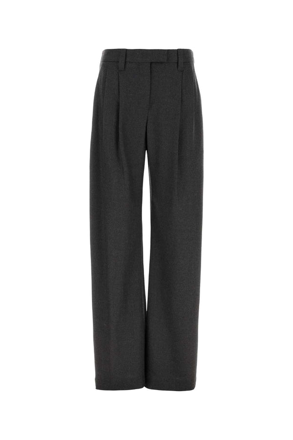 Brunello Cucinelli 100% Virgin wool trousers in gray