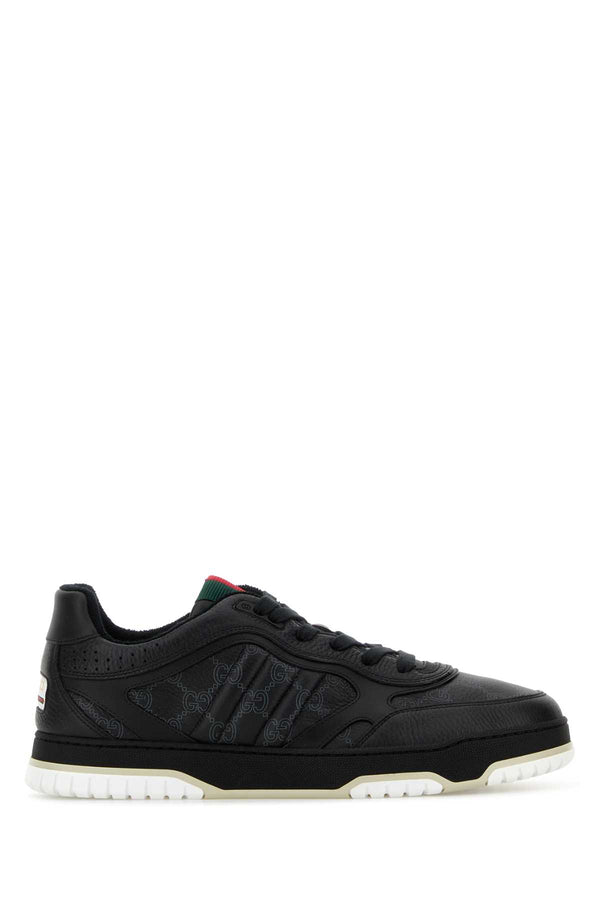 Gucci Upper Calf skin leather sneaker in black