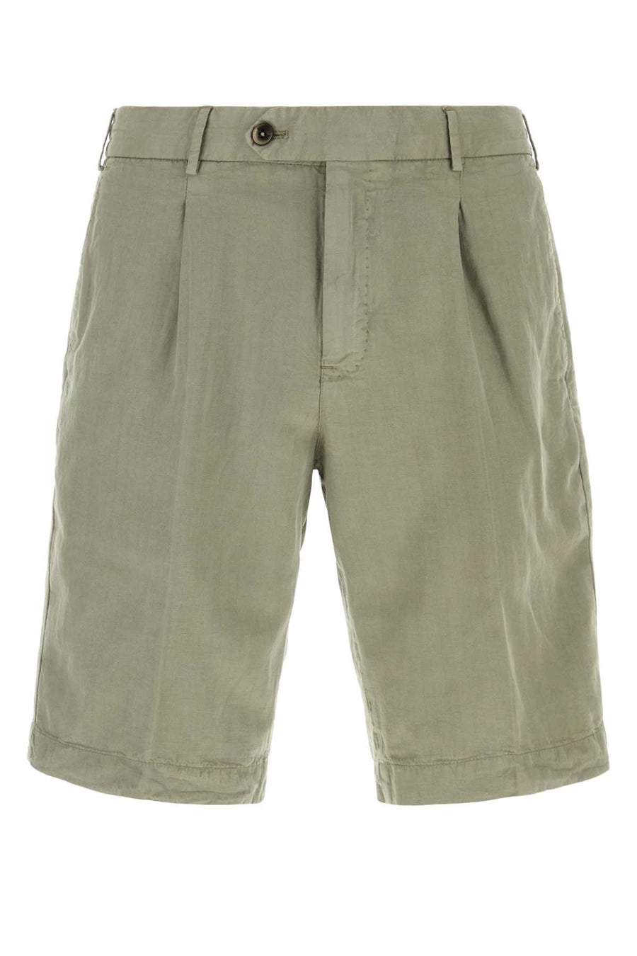 Pt Torino 59% Lyocell bermuda shorts in green