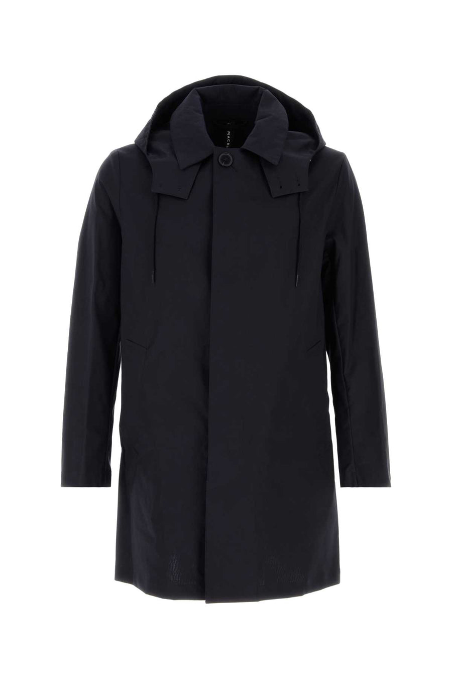 Mackintosh 100% Cotton raincoat in navy