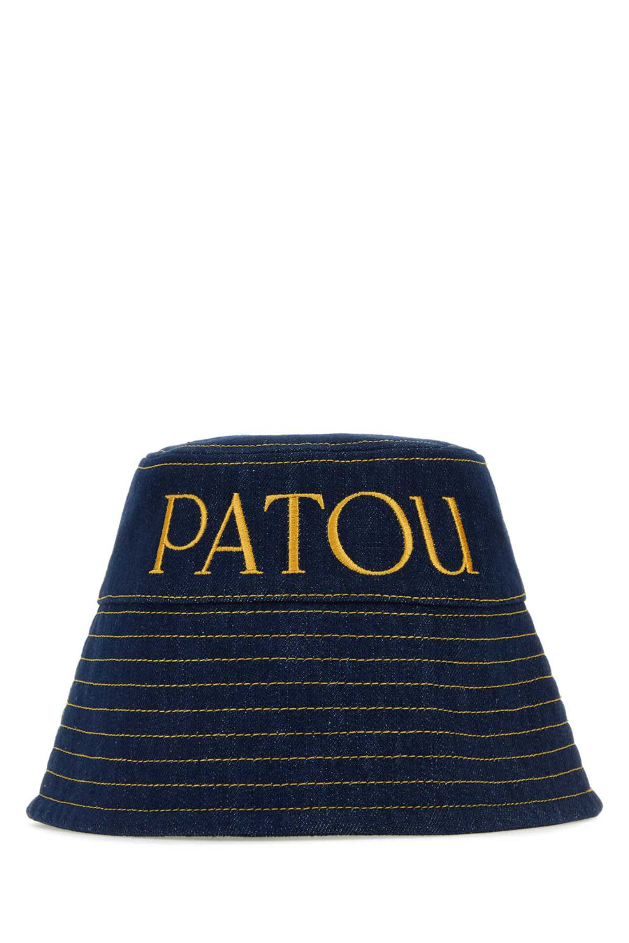 Patou CAPPELLO 92% CO 8% PES bucket hat in navy