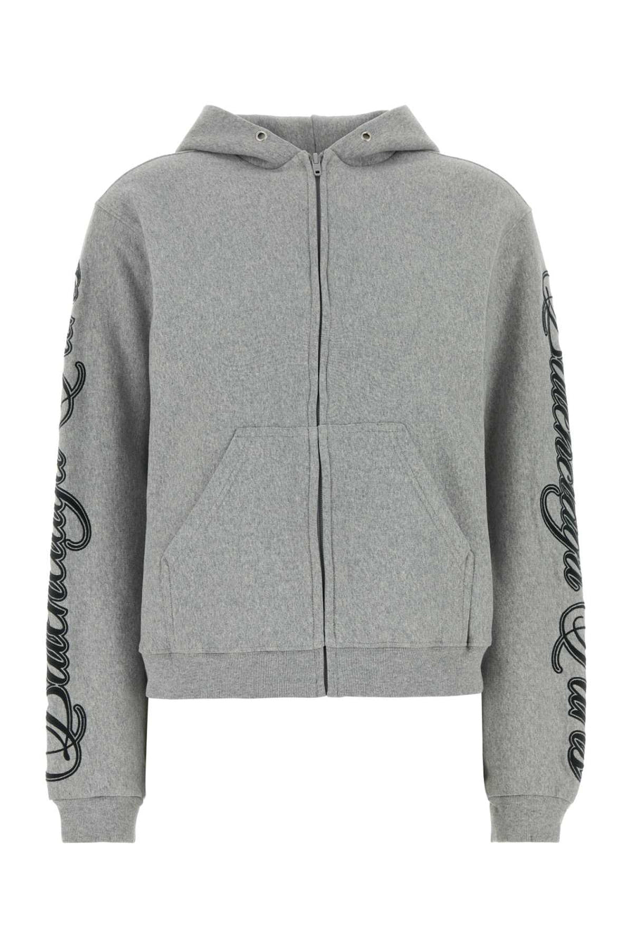 Balenciaga Regular Cotton 100% / Polyester 100% hoodie in gray