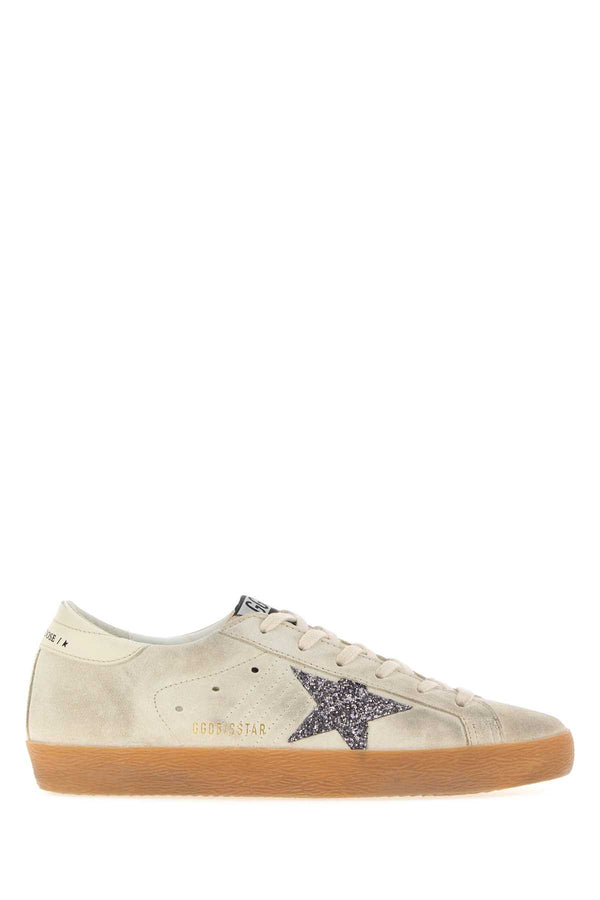 Golden Goose Deluxe Brand Star Exterior: 100% Suede sneaker in beige