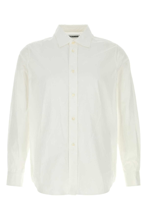 Jil Sander 100% Cotton shirt in white