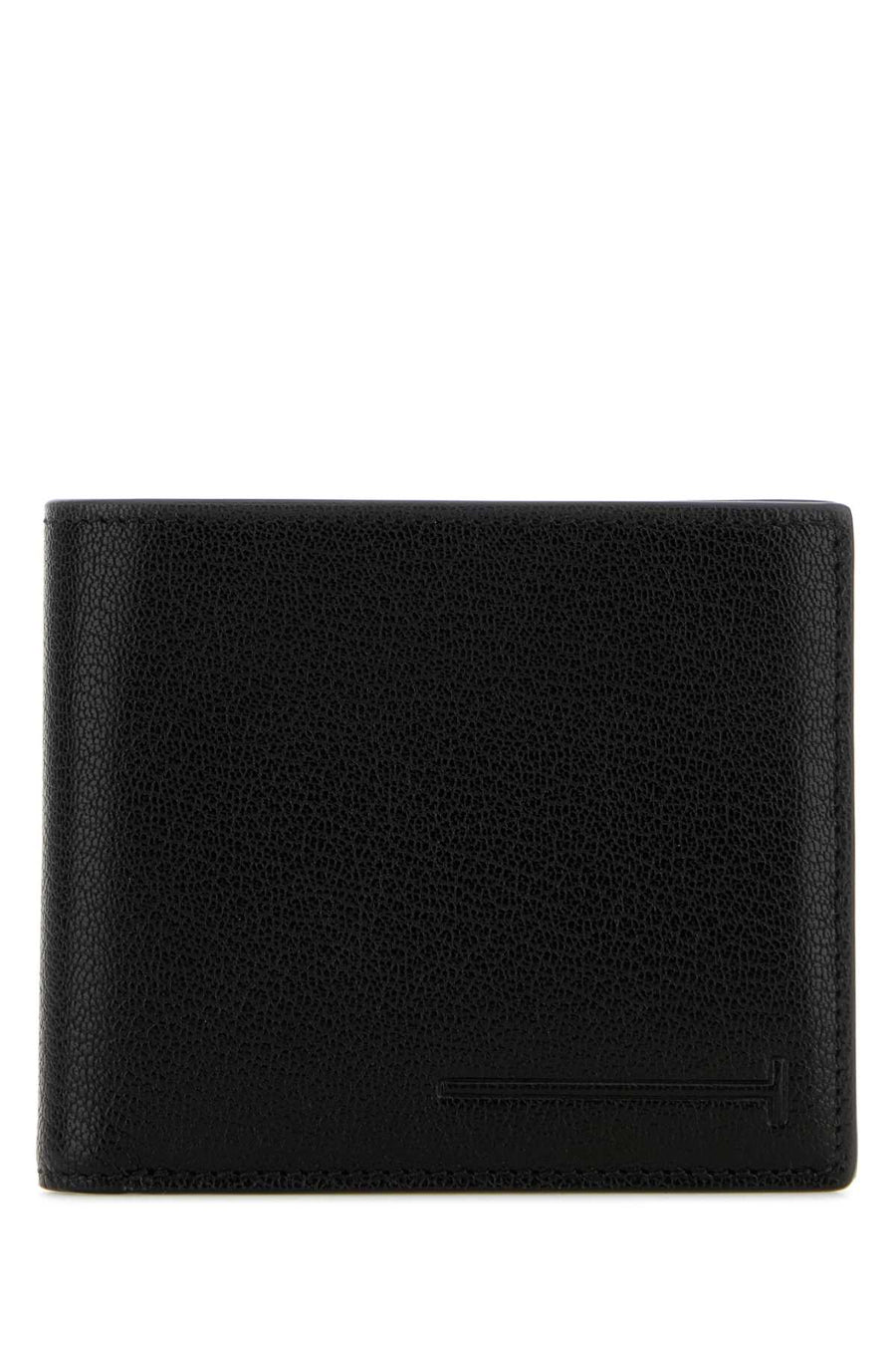 Tom Ford Grain Upper: 100% Goat Leather wallet in black