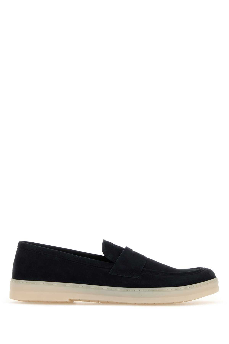 Prada Exterior: 100% Suede loafer in black