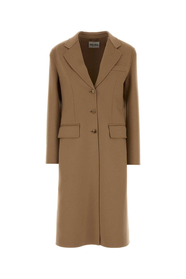 Miu Miu 10% WS coat in beige
